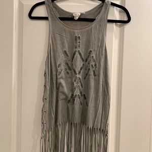 Tribal Fringe Top